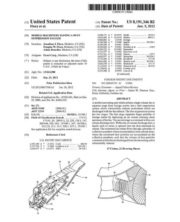 harvester-patent-detail