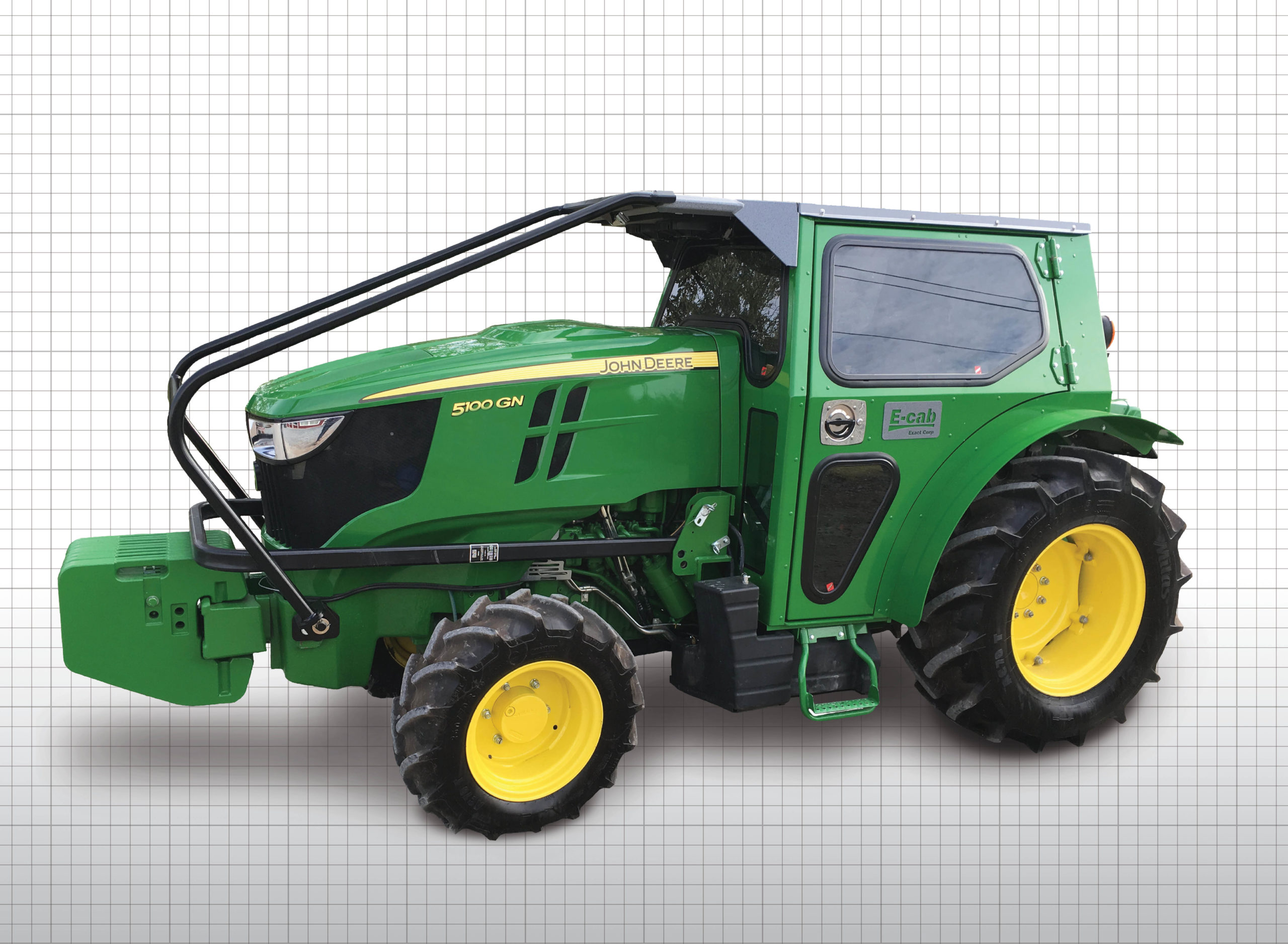 Comfortable Orchard Cabs Designed for John Deere Tractors